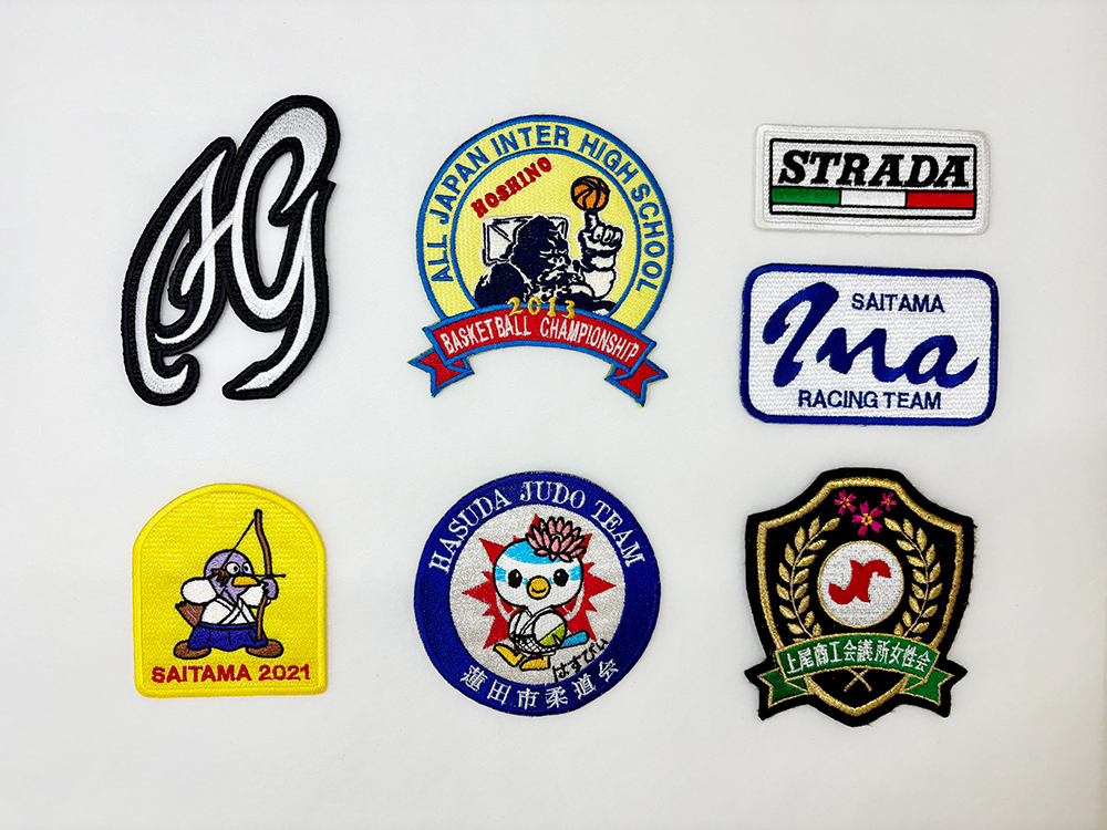 オリジナルワッペン:Beetec(ビーテック)*埼玉県上尾市の刺繍工房