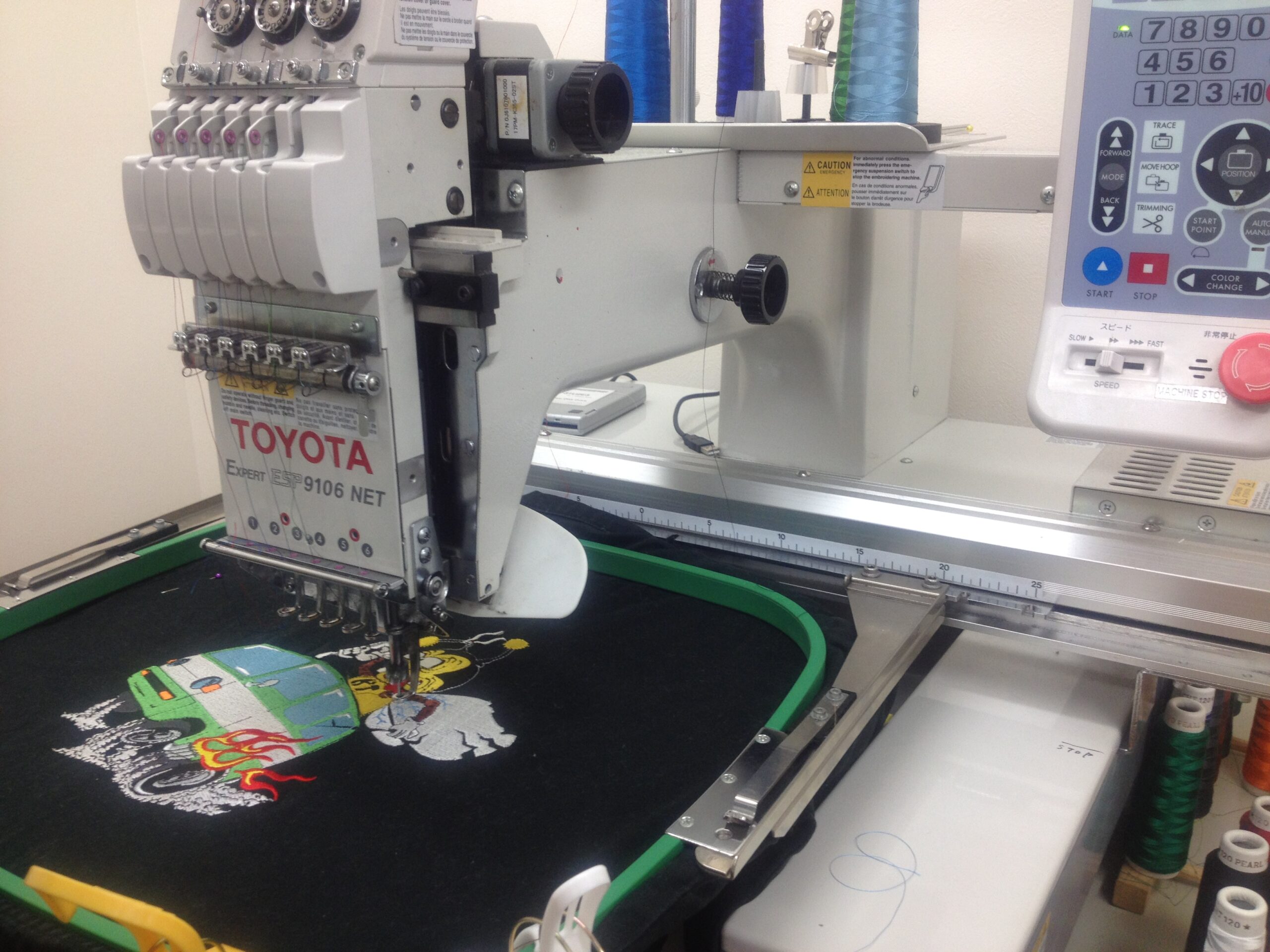 刺繍ミシン:Beetec(ビーテック)*埼玉県上尾市の刺繍工房